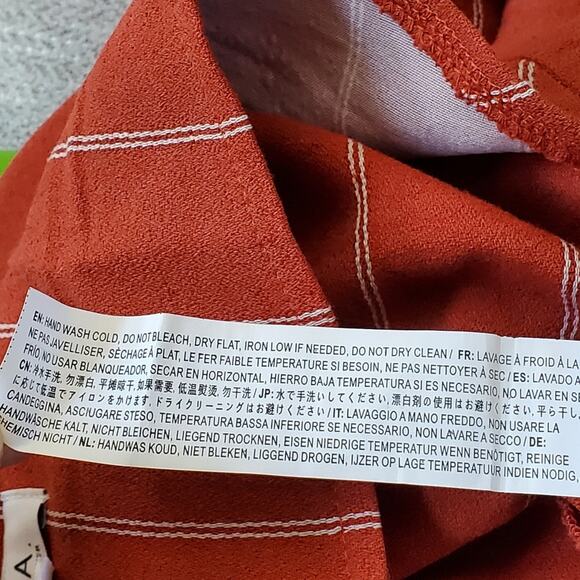 J.O.A. womens High Waisted Wide Leg Cropped Pants With Tie Size Small E… - Picture 4 of 10